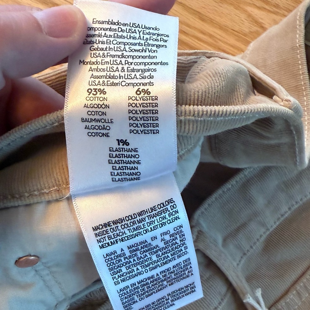 NWT Mother The Dodger Sneak Slouchy Straight Leg Pants in Taos Taupe 30 - Picture 11 of 12